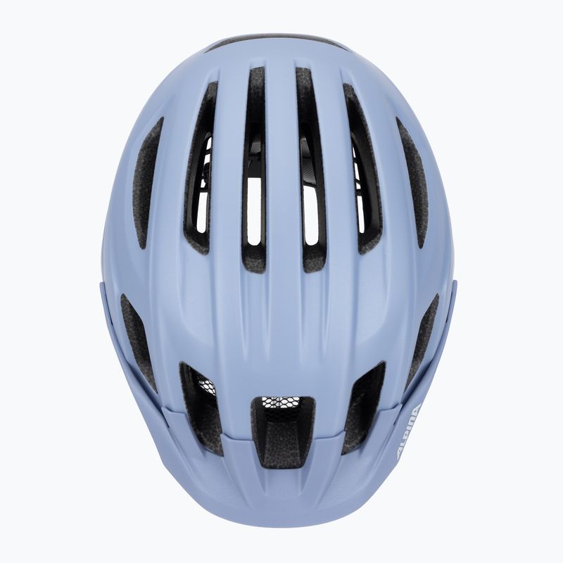 Fahrradhelm Alpina Paranus MIPS lila/grau matt 6