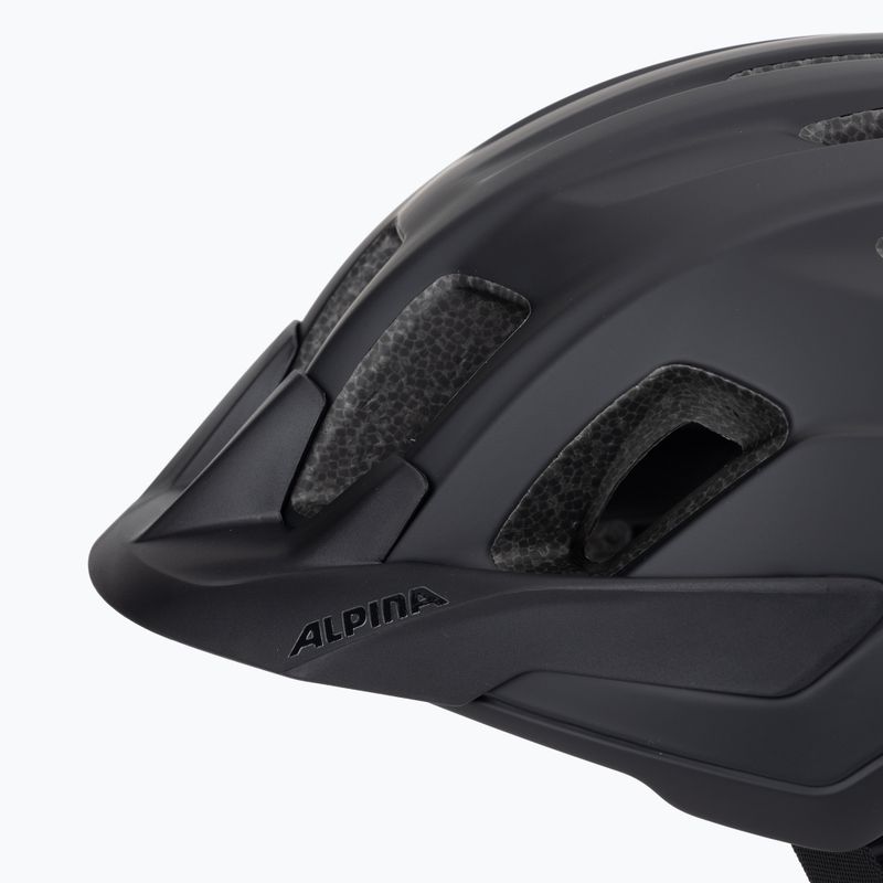 Fahrradhelm Alpina Paranus schwarz-matt 7