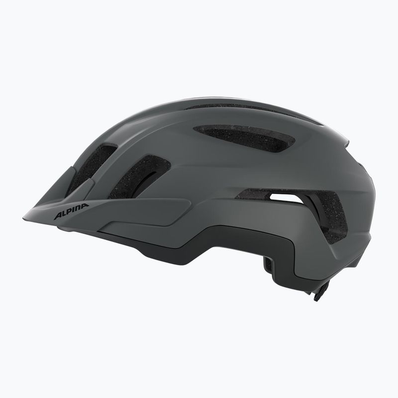 Fahrradhelm Alpina Paranus mitternachtsgrau matt 4
