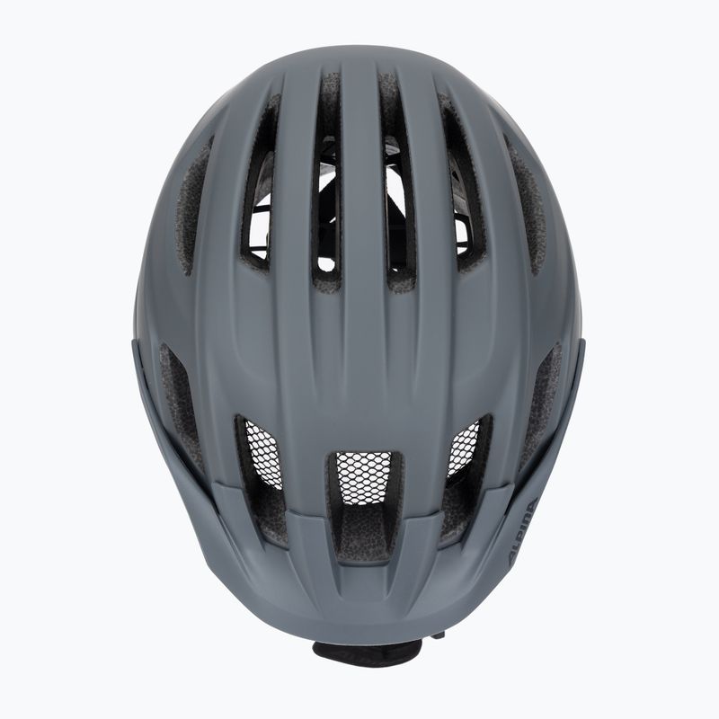 Fahrradhelm Alpina Paranus mitternachtsgrau matt 6