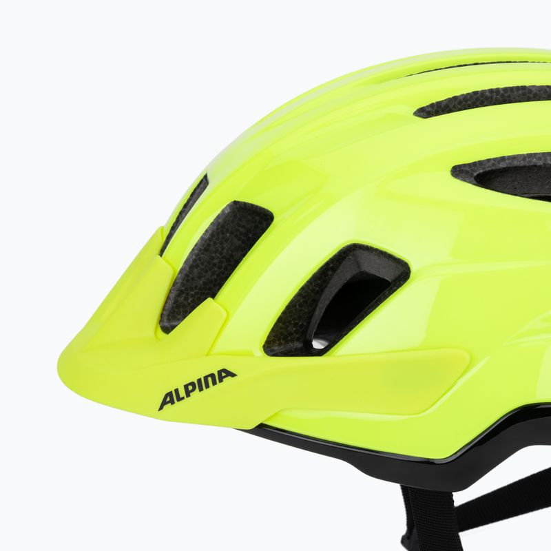 Fahrradhelm Alpina Paranus sichtbar sein Glanz 7