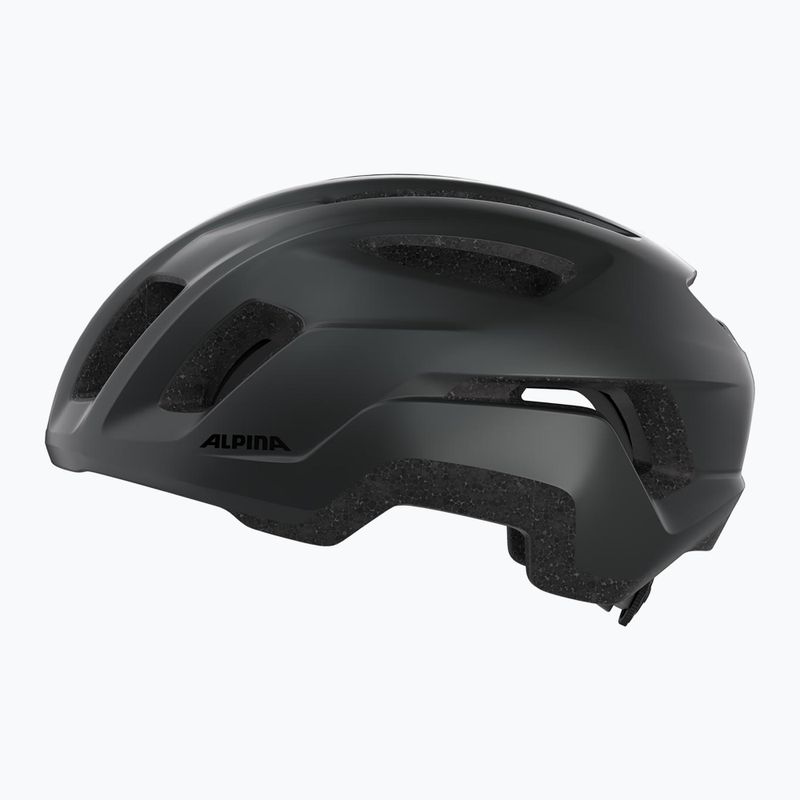 Fahrradhelm Alpina Paranus Urban schwarz matt 4