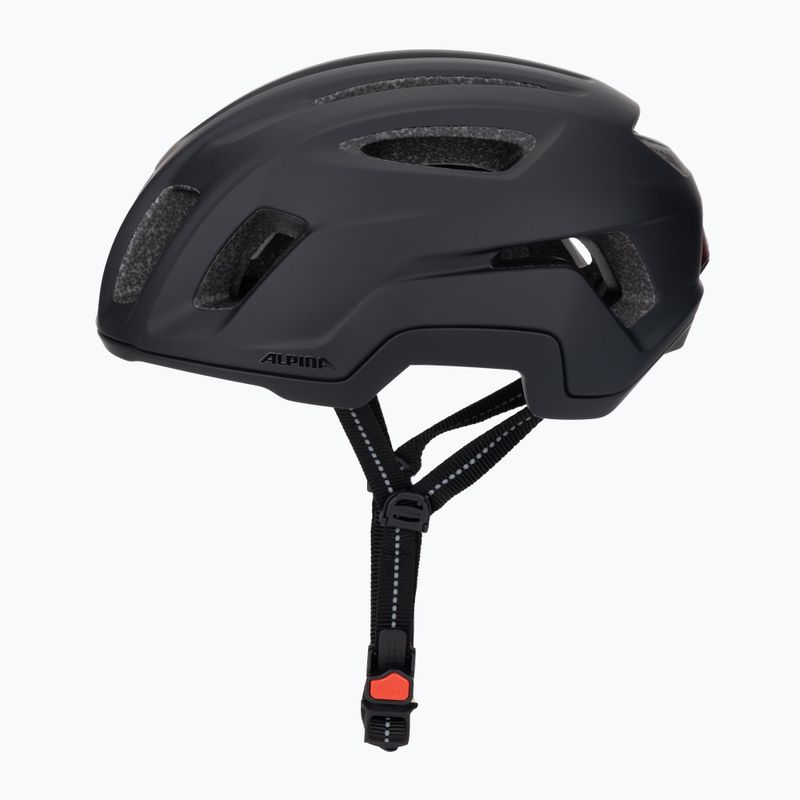 Fahrradhelm Alpina Paranus Urban schwarz matt 3