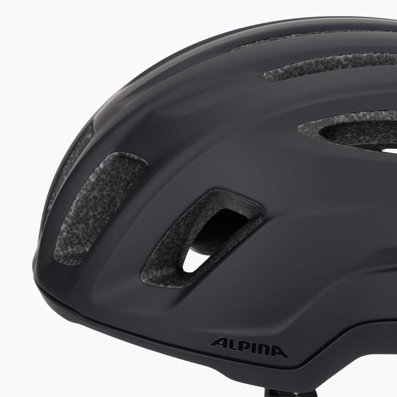Fahrradhelm Alpina Paranus Urban schwarz matt 7