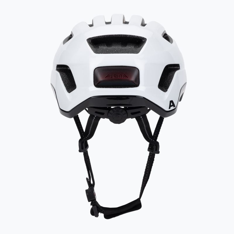 Fahrradhelm Alpina Paranus Urban weiß glänzend 4