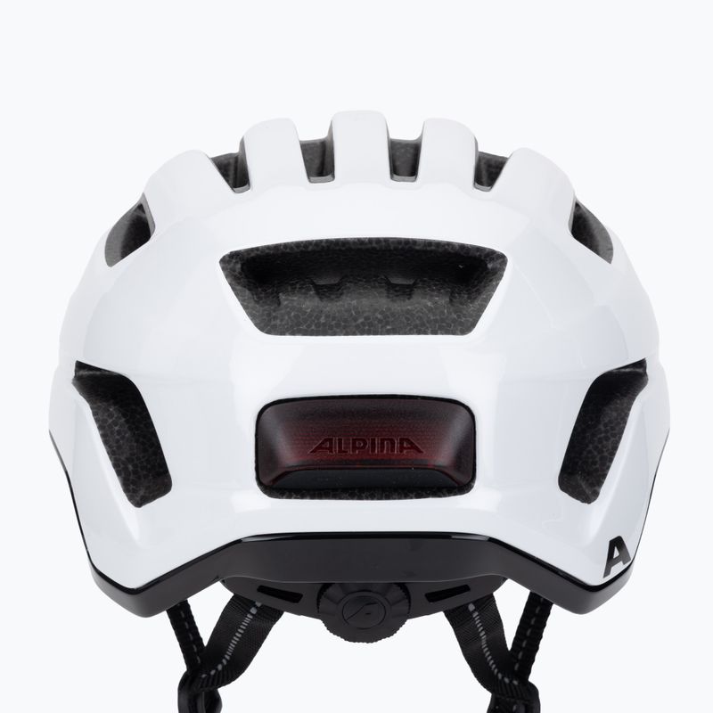 Fahrradhelm Alpina Paranus Urban weiß glänzend 8
