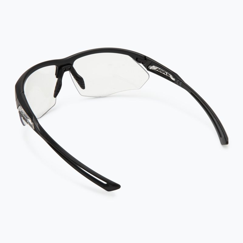 Alpina Nylos HR schwarz transparent matt/ klar Sonnenbrille 2