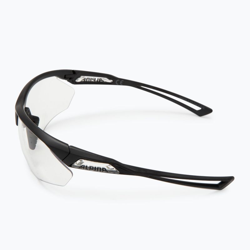 Alpina Nylos HR schwarz transparent matt/ klar Sonnenbrille 4