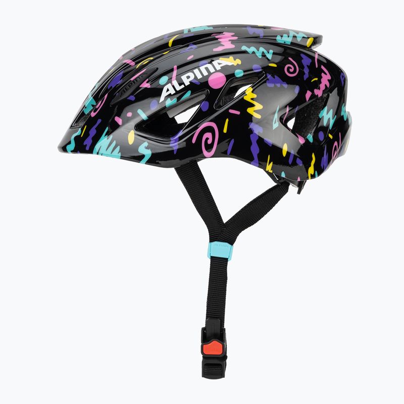 Fahrradhelm Kinder Alpina Pico black/confetti gloss 3
