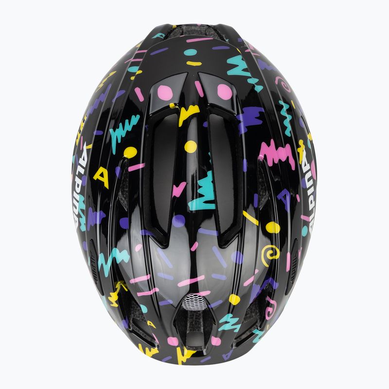 Fahrradhelm Kinder Alpina Pico black/confetti gloss 6