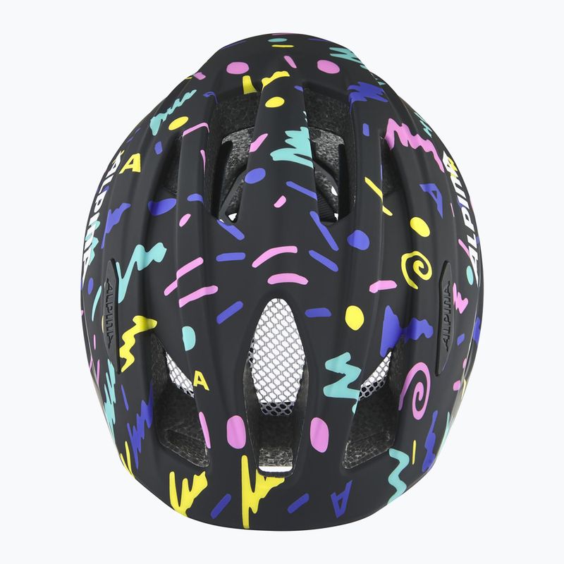 Kinderfahrradhelm Alpina Pico black/confetti gloss 3