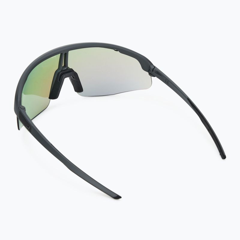 Alpina Turbo Pro Q-Lite Mitternachtsgrau matt/grün verspiegelt Sonnenbrille 2