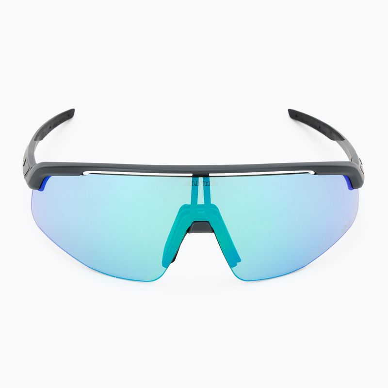 Alpina Turbo Pro Q-Lite Mitternachtsgrau matt/grün verspiegelt Sonnenbrille 3