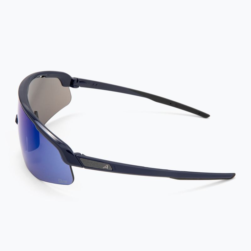 Alpina Turbo Pro Q-Lite miracle blau glänzend/ blau verspiegelt Sonnenbrille 4