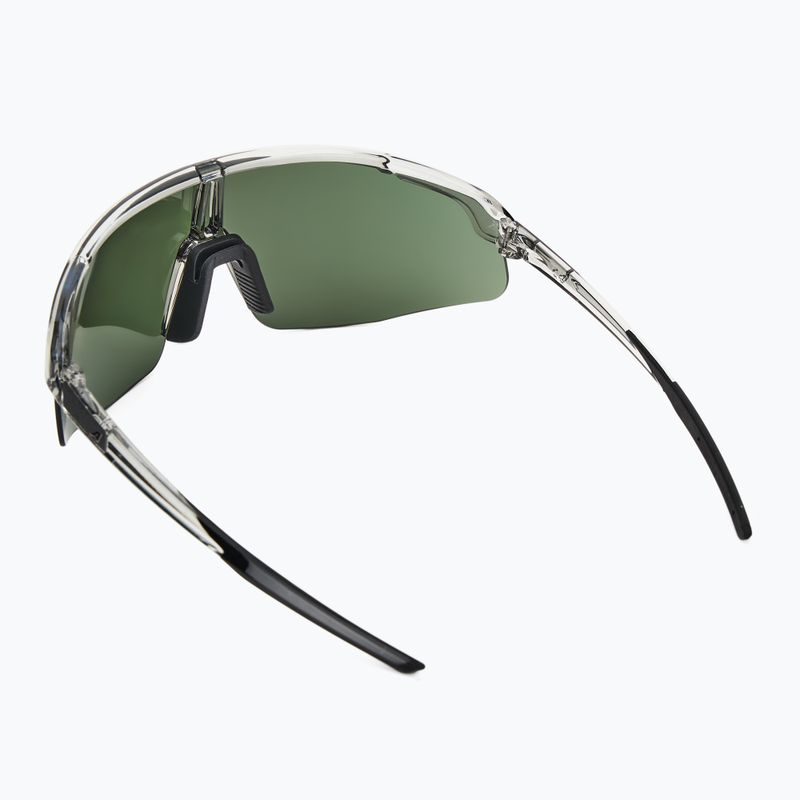 Alpina Turbo Pro Q-Lite grau transparent glänzend/ silber verspiegelt Sonnenbrille 2