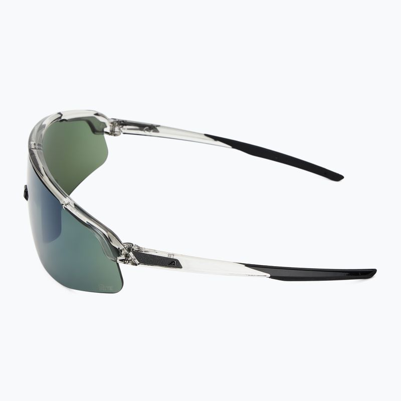 Alpina Turbo Pro Q-Lite grau transparent glänzend/ silber verspiegelt Sonnenbrille 4