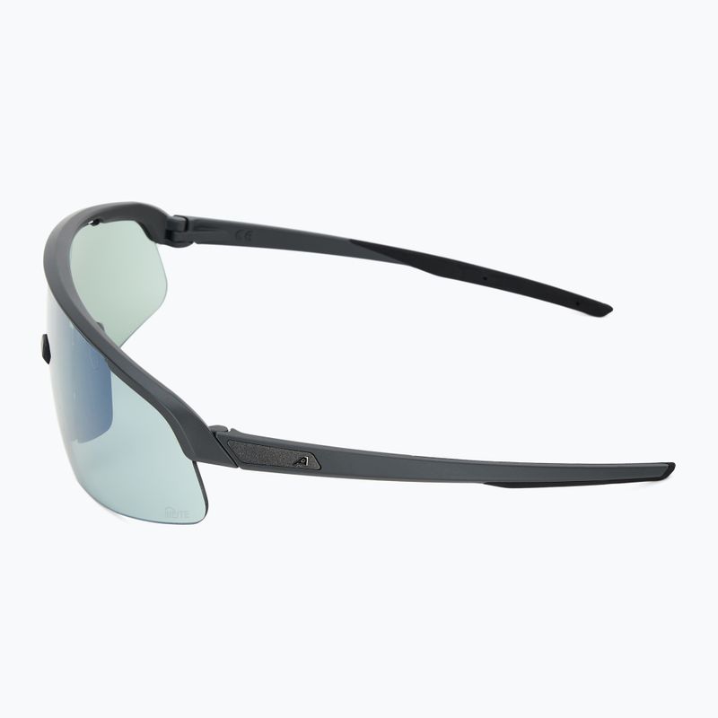Alpina Turbo Pro S Q-Lite mitternachtsgrau matt/ silber verspiegelt Sonnenbrille 4
