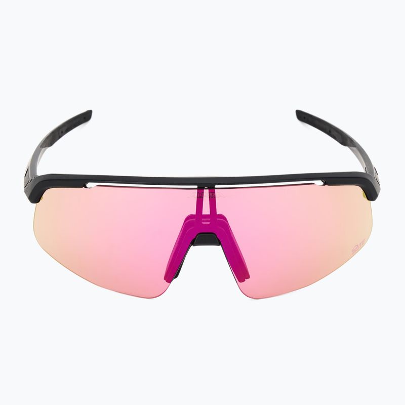 Alpina Turbo Pro S Q-Lite schwarz-metallic matt/rosa Spiegel-Sonnenbrille 3