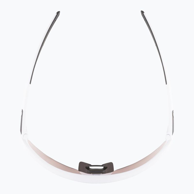 Alpina Turbo Pro S Q-Lite weiß matt/ silber flash mirror Sonnenbrille 8