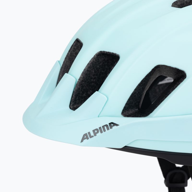 Fahrradhelm Alpina Paranus pastellgrün matt 7