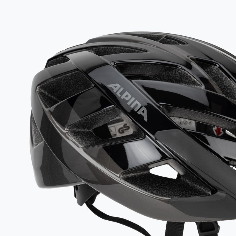 Fahrradhelm Alpina Panoma 3.0 black/anthracite gloss 7