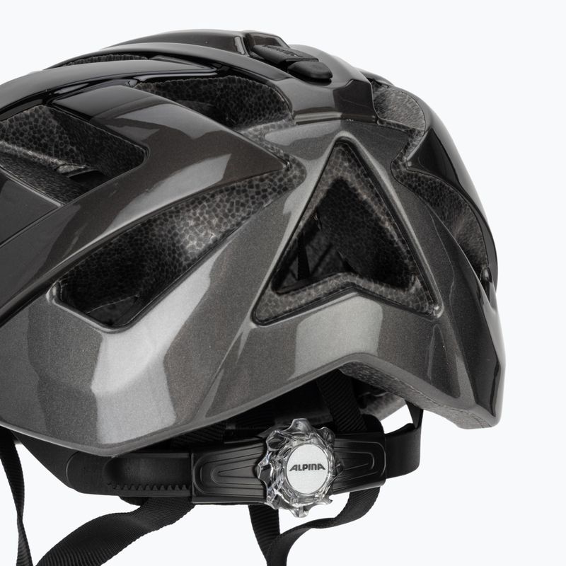 Fahrradhelm Alpina Panoma 3.0 black/anthracite gloss 8