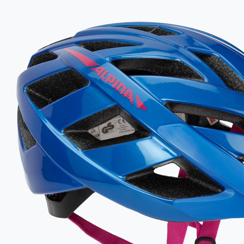 Fahrradhelm Alpina Panoma 3.0 true blue/pink gloss 7