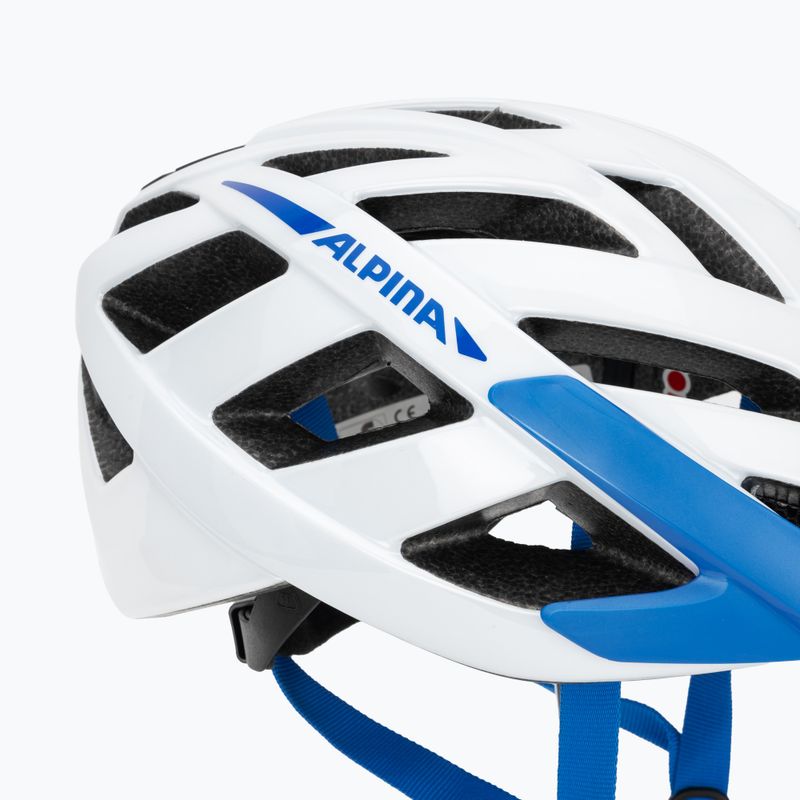 Fahrradhelm Alpina Panoma 3.0 white/blue gloss 7