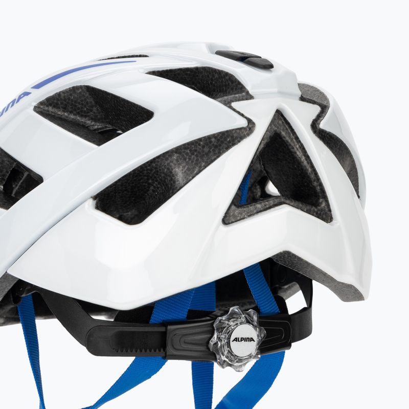 Fahrradhelm Alpina Panoma 3.0 white/blue gloss 8