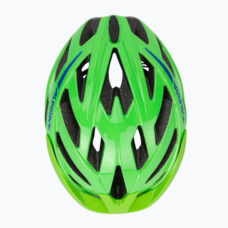 Fahrradhelm Alpina Panoma 3.0 green/blue gloss 6