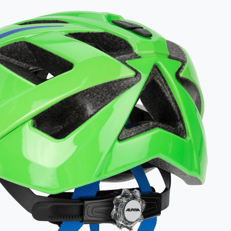 Fahrradhelm Alpina Panoma 3.0 green/blue gloss 8