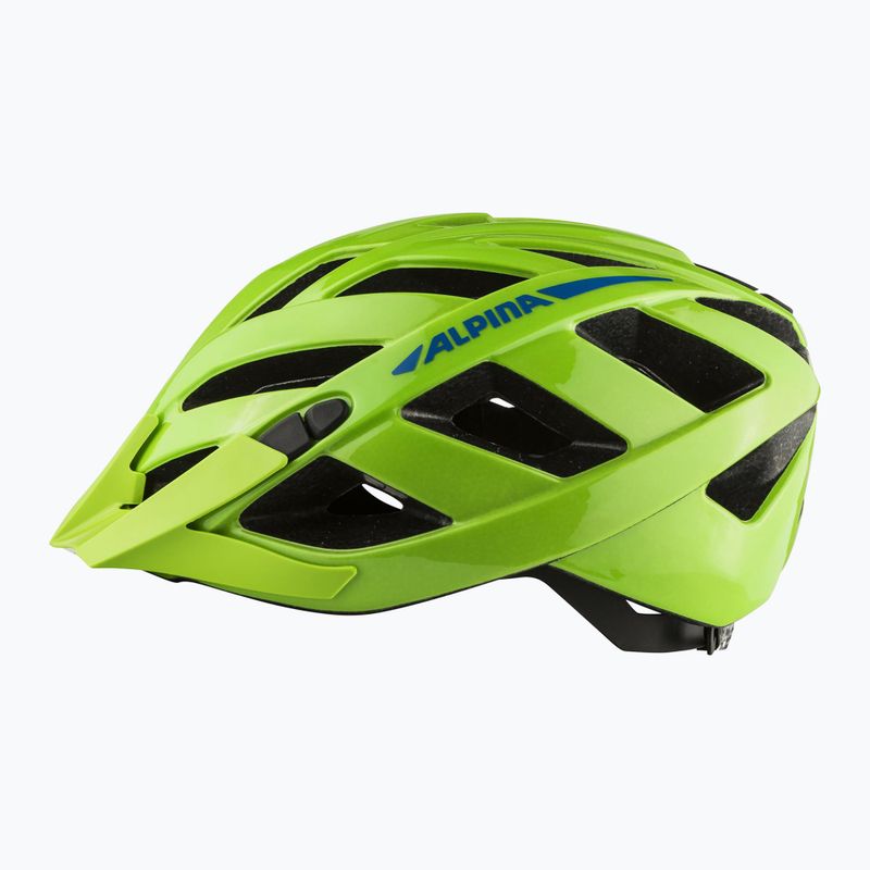 Fahrradhelm Alpina Panoma 3.0 green/blue gloss 2