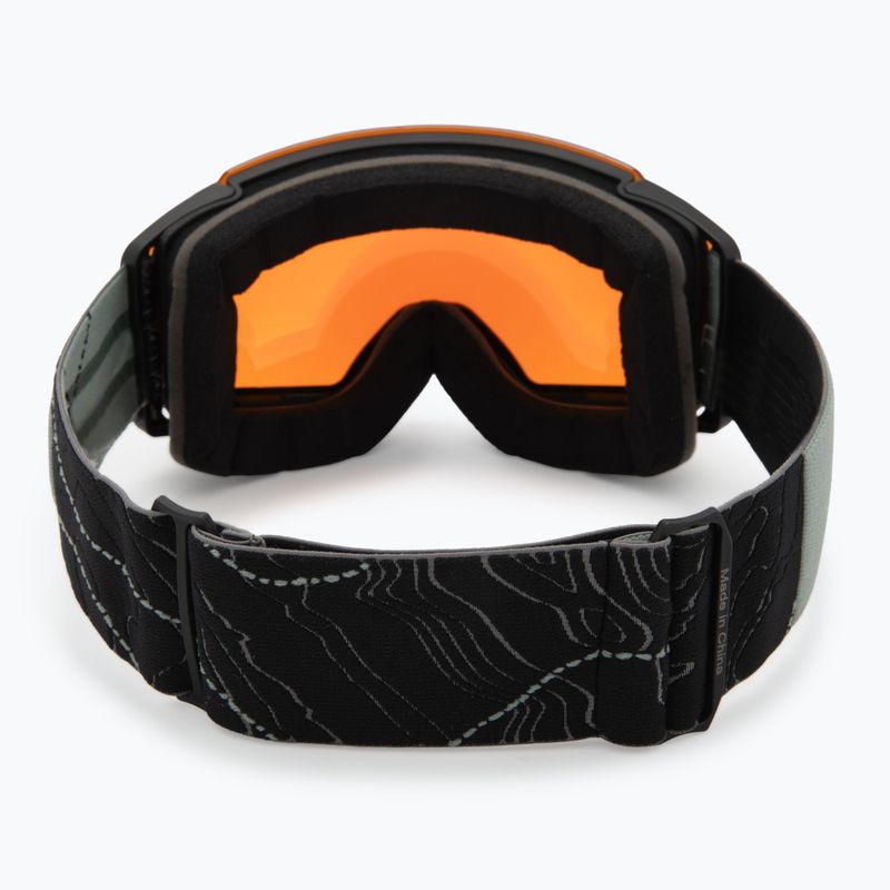 Skibrille Alpina Falera Mag Q-Lite black/green matt/green/pink 4