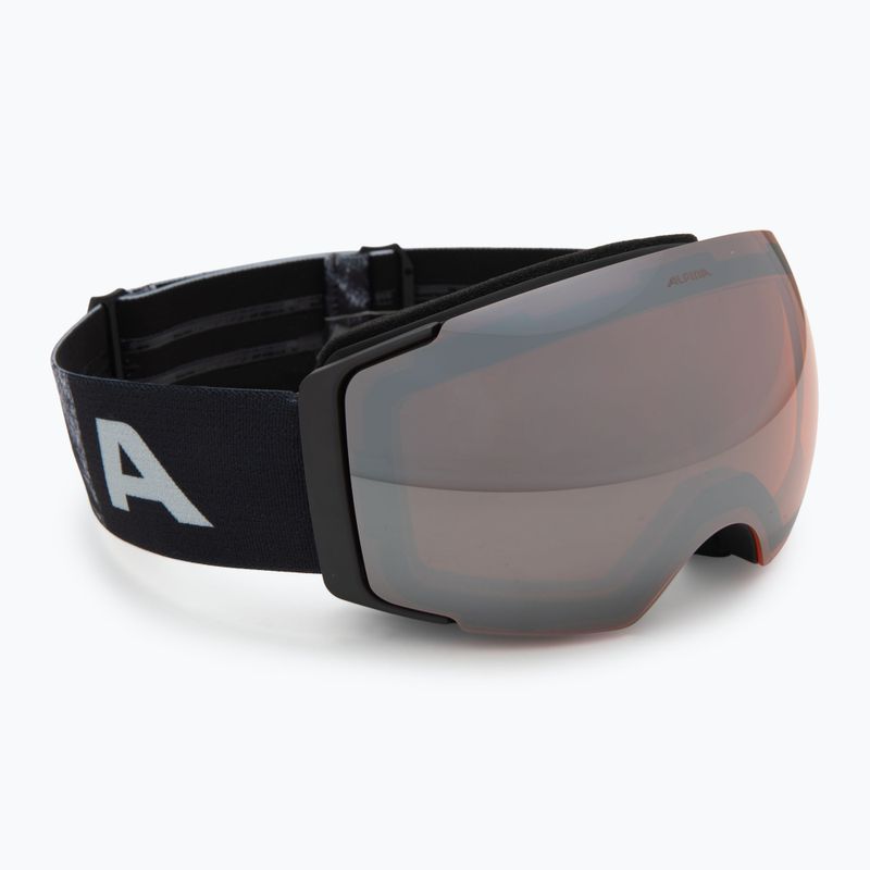 Skibrille Alpina Falera Mag Q-Lite black/glacier matt/silver/pink 2