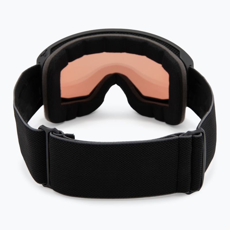 Skibrille Alpina Venet QV matte black/gold 3