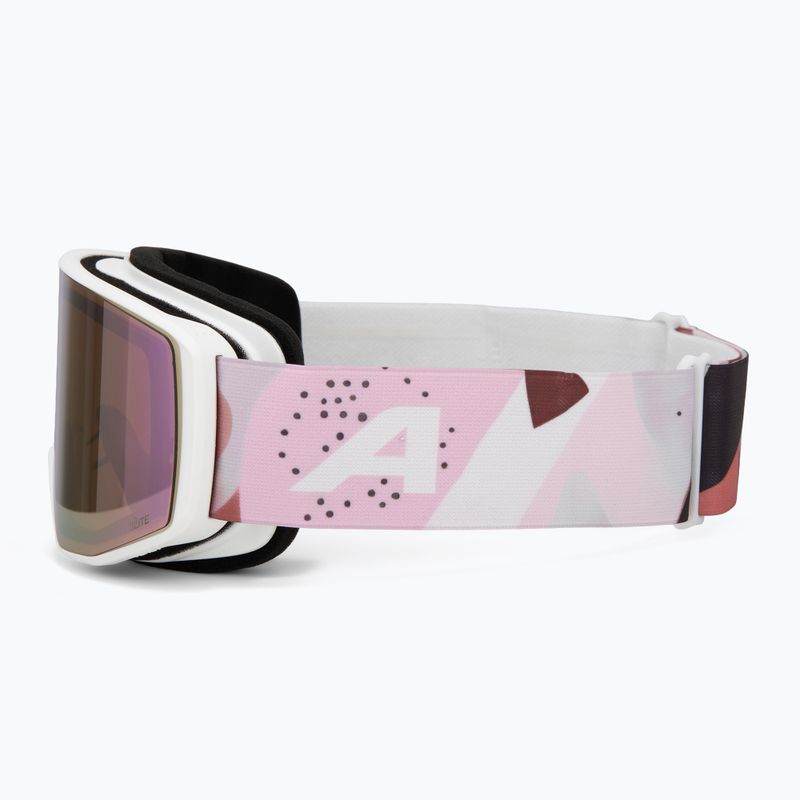 Skibrille Alpina Venet Q-Lite white/rose matt/rose 4