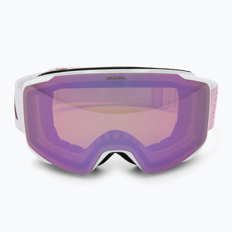 Skibrille Alpina Taos Q-Lite white/rose matte/rose 2