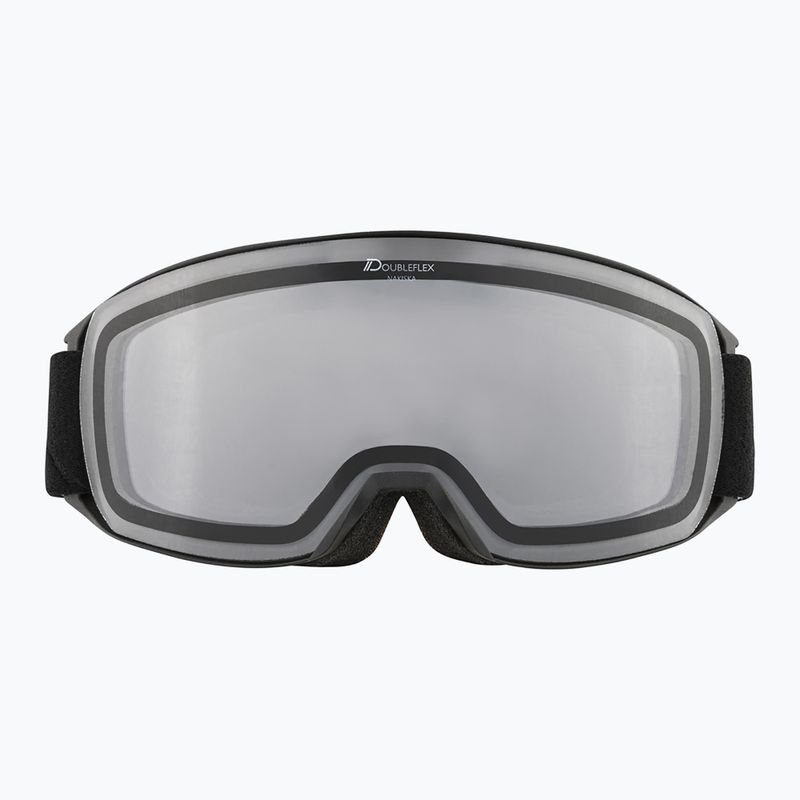 Skibrille Alpina Nakiska black matte/clear 2