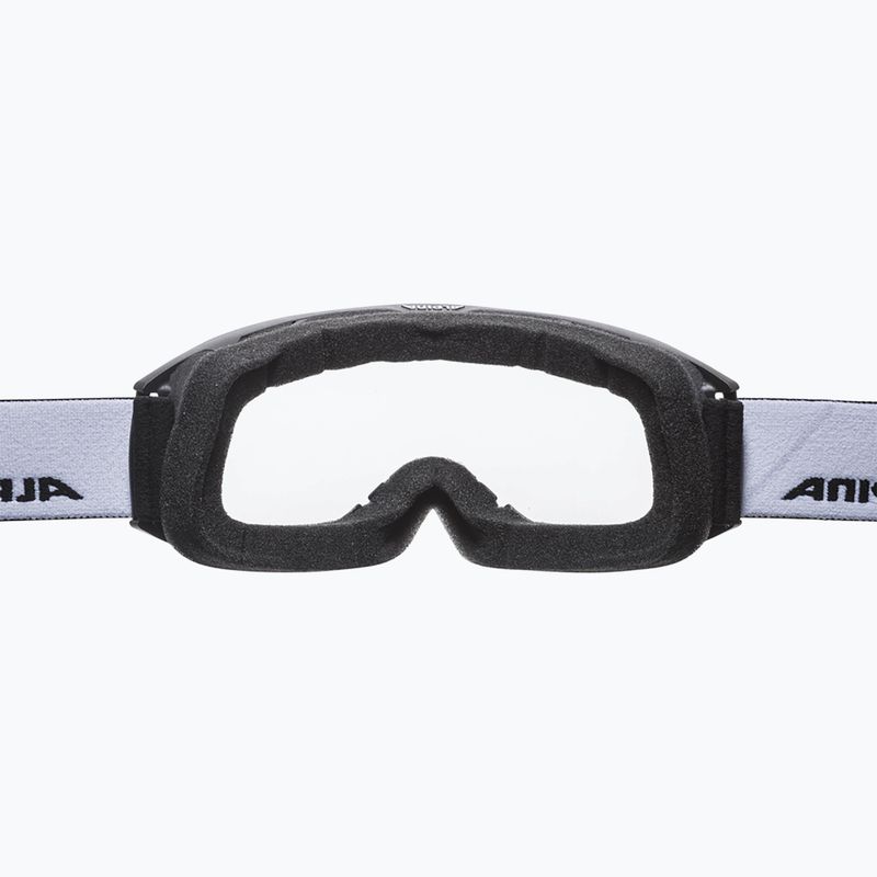 Skibrille Alpina Nakiska black matte/clear 3