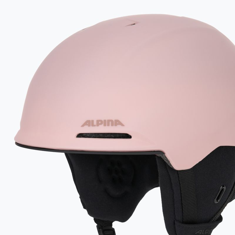 Skihelm Alpina Brix smoke rose matt 7