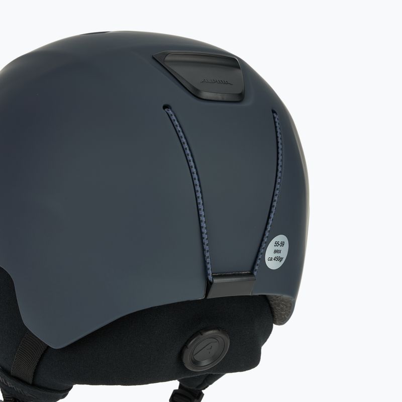 Skihelm Alpina Brix Midnight Blue Matt 8