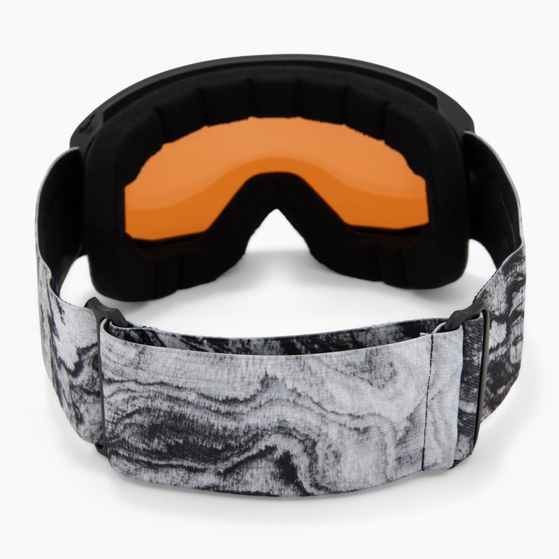 Skibrille Alpina Venet black/glacier matt/orange 3