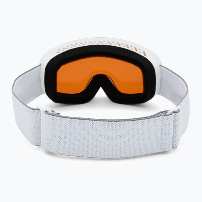 Kinder-Skibrille Alpina Piney 2.0 white matt/orange 3