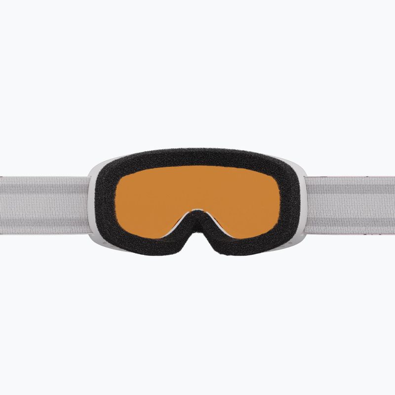 Kinder-Skibrille Alpina Piney 2.0 white/rose matt/orange 5