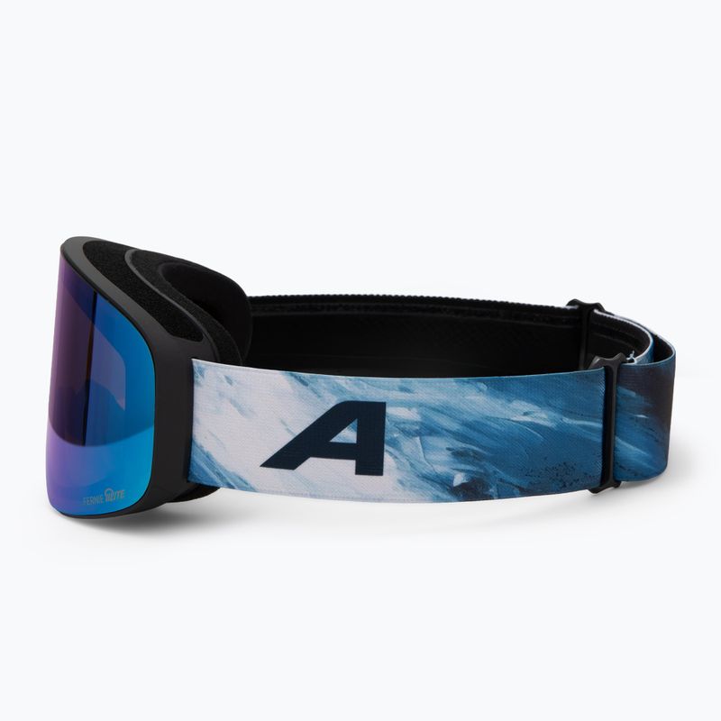 Skibrille Kinder Alpina Fernie Q-Lite black/blue matt 4