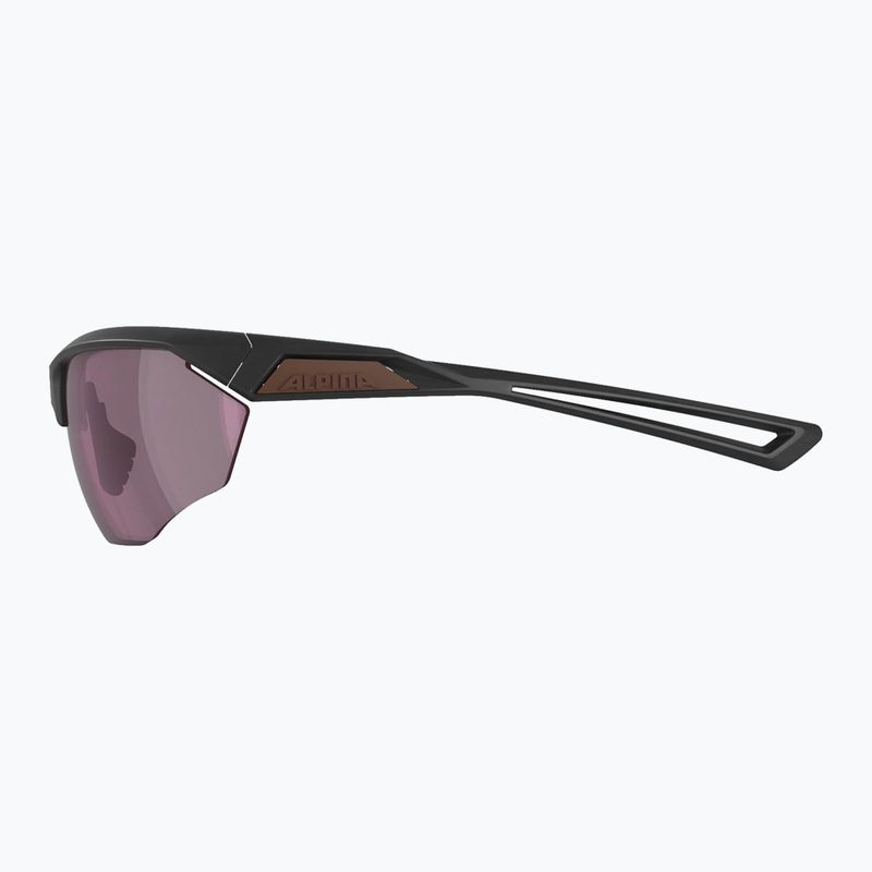 Sonnenbrille Alpina Nylos HR gun matt/pink 4