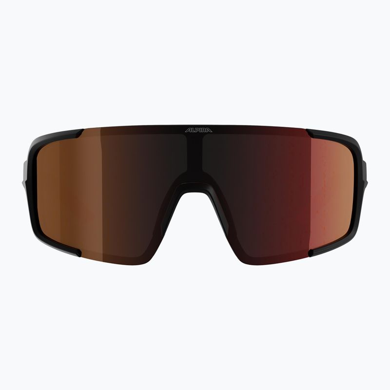 Sonnenbrille Alpina Lumin black matte/red mirror 2