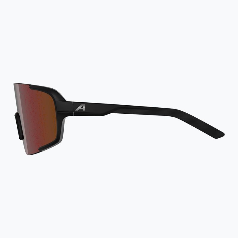 Sonnenbrille Alpina Lumin black matte/red mirror 5