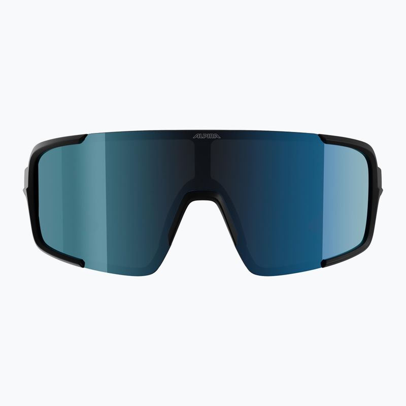 Sonnenbrille Alpina Lumin black matt/blue mirror 2
