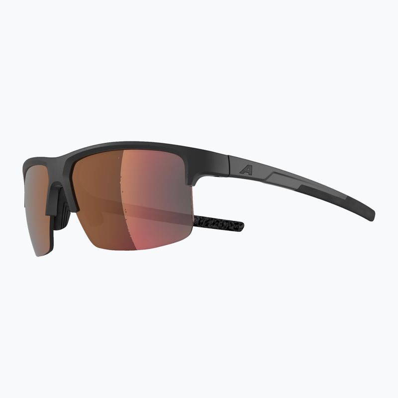 Sonnenbrille Alpina Eagle Q-Lite black matte/red mirror 3